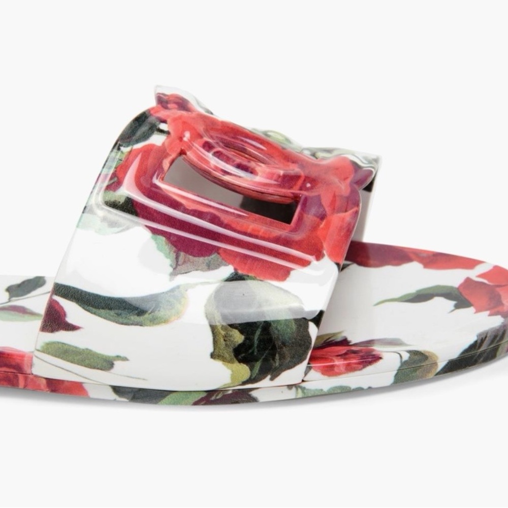 Dolce & Gabbana Floral Slide Sandals - Picture 4 of 10